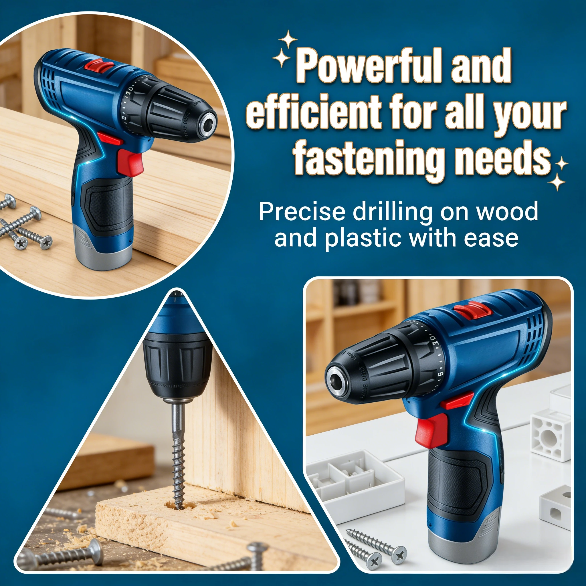 Power Drill Cordless - Bosch Electric Drill GSR 120-LI 12V