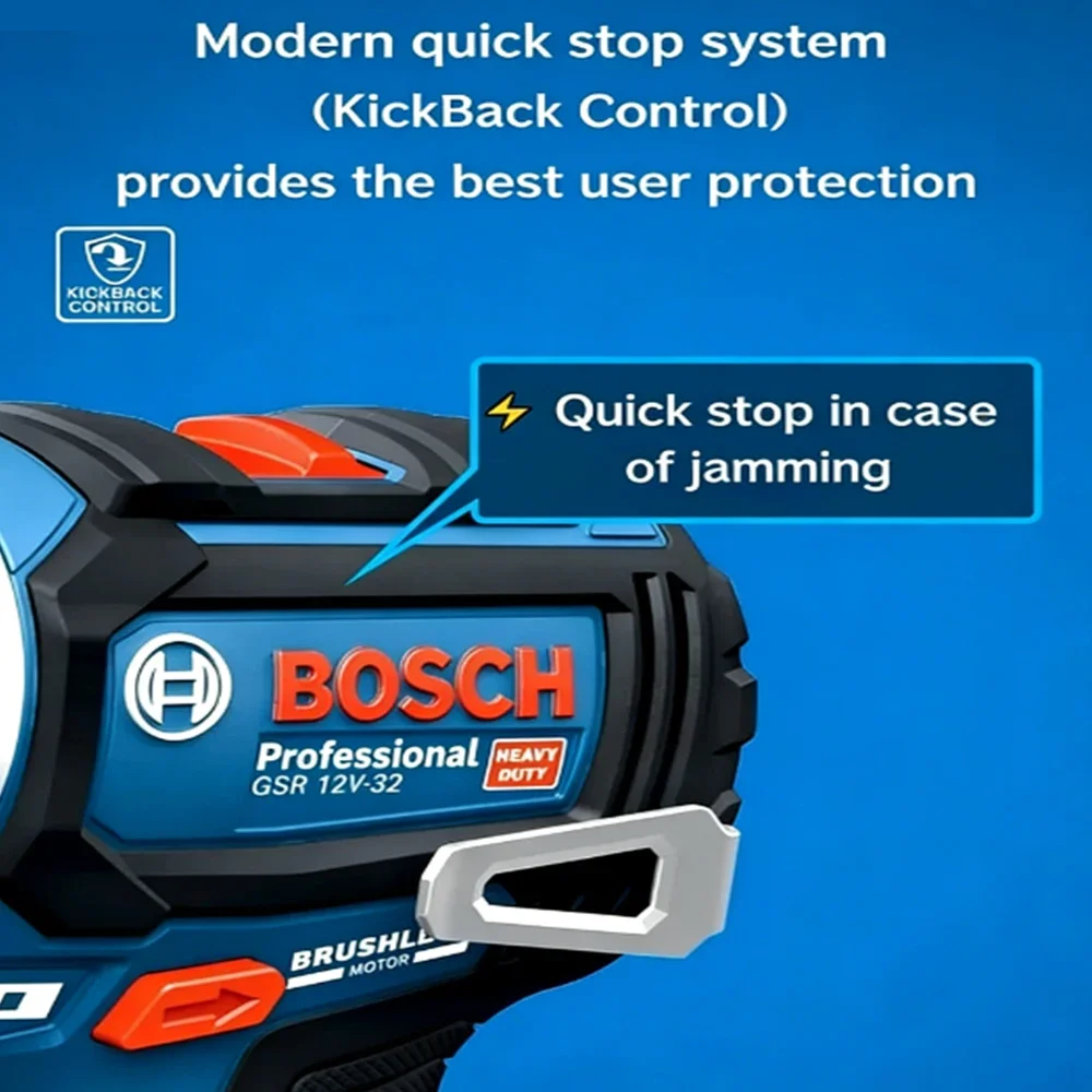 Bosch Professional GSR 12V-32  - Power Drill Cordless recension och pris