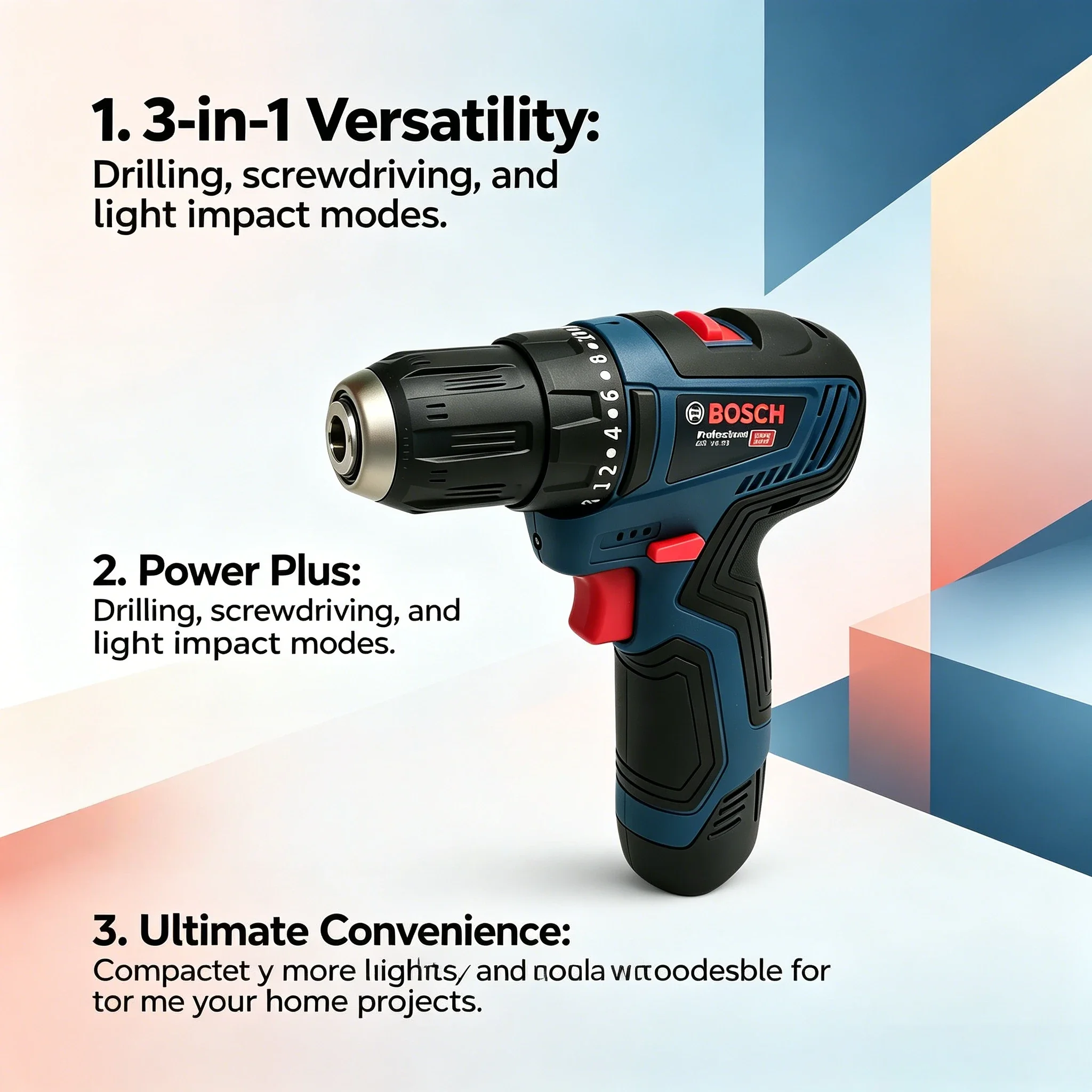 Bosch-GSB 12V-30 Professional  - Power Drill Cordless recension och pris