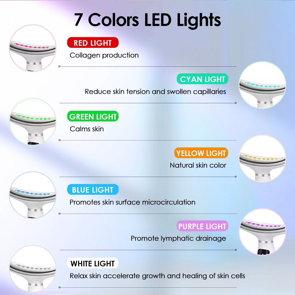 7 Colors LED Lights Face Neck  - Home Improvement Loan recension och pris