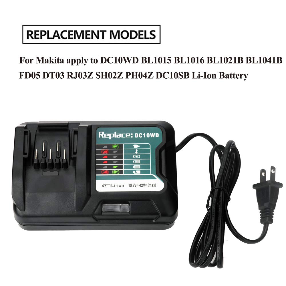 DC10WD Charger for Makita Batt - Makita Drill Hp1640 recension och pris
