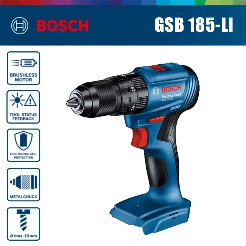 Bosch GSB 185-LI 18V Brushless - Power Drill Cordless recension och pris